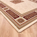 Mastercraft da vinci 057 0801 6414 Beige, Red Living Room  Rug.