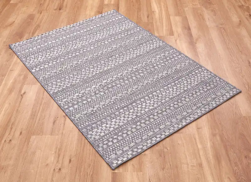 Mastercraft brighton 98570 3036 96 grey Grey Living Room Flat Weave Rug.