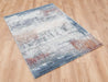 Mastercraft galleria 063 0393 6656 blue Blue, Orange Living Room Moroccan Rug.