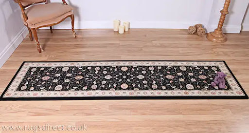 Mastercraft noble art 6529 090 Black Living Room  Rug.