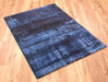 Mastercraft galleria 63378 5131 blue Blue Living Room Moroccan Rug.
