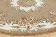 Oriental Weavers royal indian beige Beige Living Room Wool Rug.