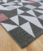 Mastercraft liberty 34002 3111 Grey, Ivory, Multicoloured Living Room Floral Rug.