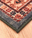 Mastercraft kashqai 4306 400 Green, Red Living Room Wool Rug.