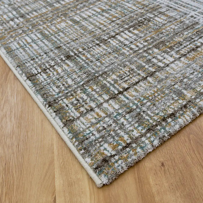 Mastercraft nomad 26042 6494 Grey, Yellow, Ivory, Multicoloured Living Room  Rug.