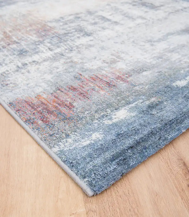 Mastercraft galleria 063 0393 6656 blue Blue, Orange Living Room Moroccan Rug.
