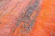 Louis de Poortere atlantic monetti 9116 hibiscus red Multicoloured, Orange, Red Living Room Flat Weave Rug.