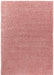 Serdim Rugs oxford 912 baby pink Pink Living Room Shaggy Rug.