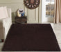 Serdim Rugs oxford 912 brown Brown Living Room Shaggy Rug.