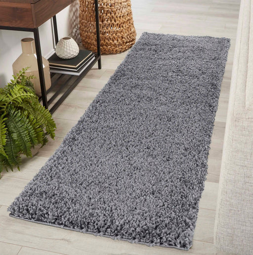 Serdim Rugs oxford 912 dark grey Grey Living Room Shaggy Rug.