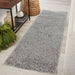 Serdim Rugs oxford 912 silver grey Grey Living Room Shaggy Rug.