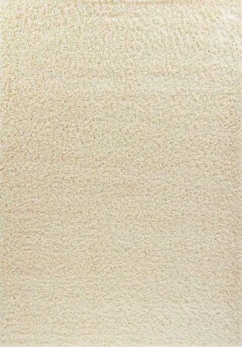 Serdim Rugs oxford 912 ivory Ivory Living Room Shaggy Rug.
