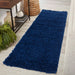 Serdim Rugs oxford 912 navy Blue, Navy Living Room Shaggy Rug.