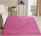Serdim Rugs oxford 912 pink Pink Living Room Shaggy Rug.