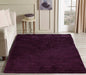 Serdim Rugs oxford 912 violet Purple Living Room Shaggy Rug.
