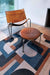 Louis de Poortere module nuance 9196 camel blue Blue, Multicoloured Living Room Geometric Rug.