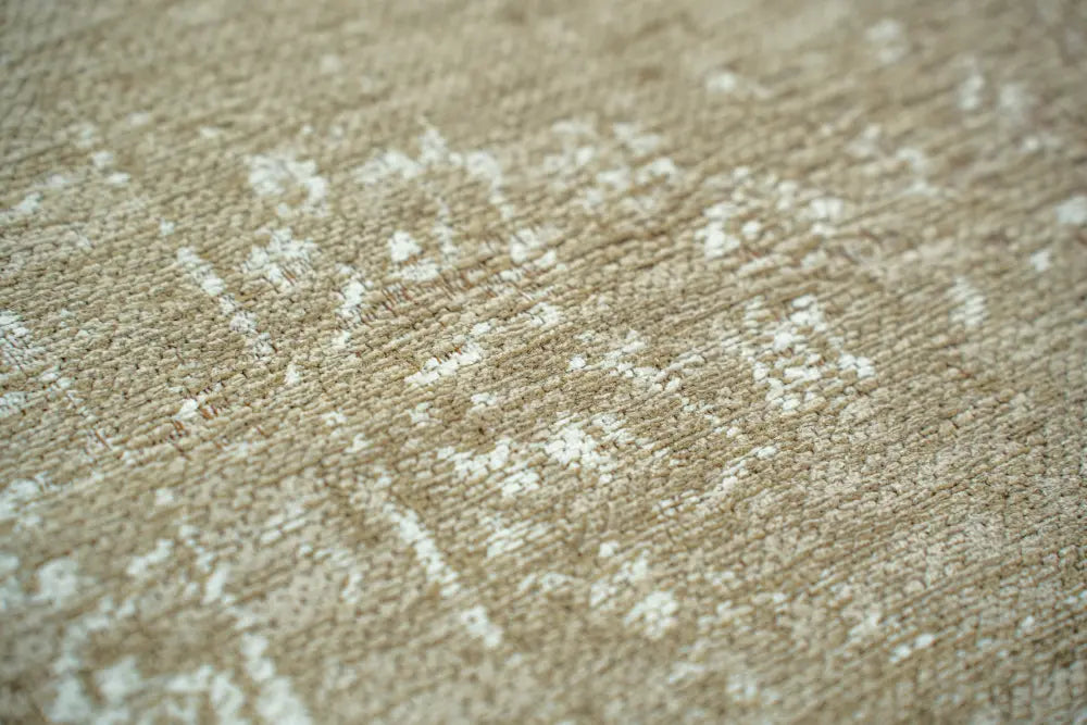Fading World Medallion Milk Curry 9672Washable Rug