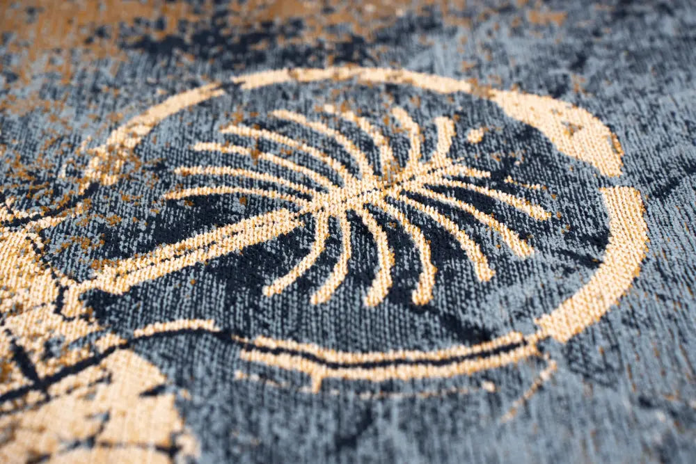 Cities Dubai Gold Sea 9698Washable Rug