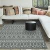 Mastercraft brighton 098 0008 3052 Grey Living Room Flat Weave Rug.