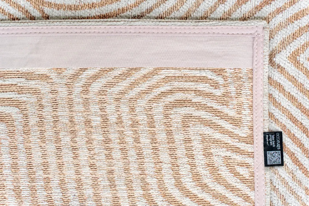 Meditation Coral Indian Sand 9800Washable Rug
