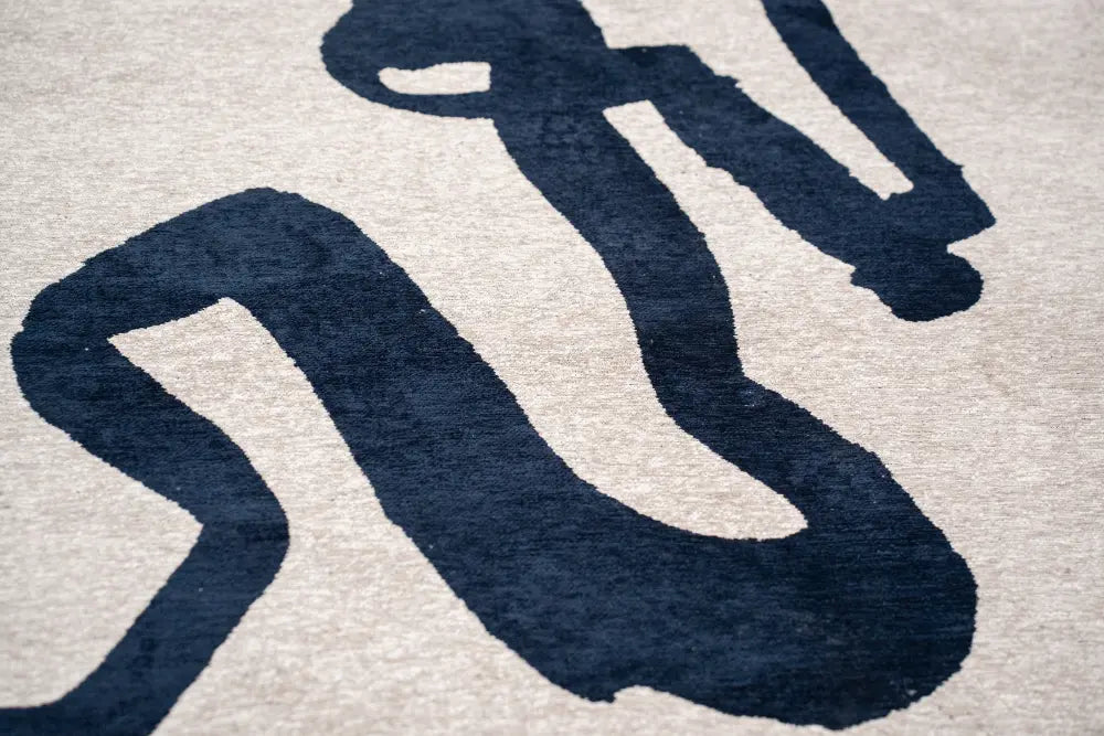 Craft Ribbon Sea Ink 9849Washable Rug