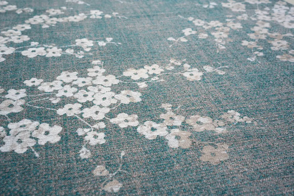 Sakura Sakura Lake Blue 9850Washable Rug