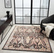 Prestige alia 697gl anthracite cream Black Living Room  Rug.
