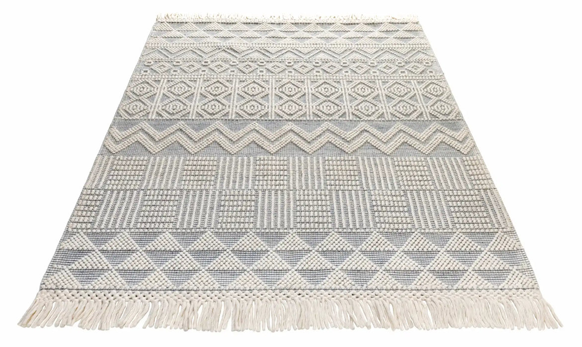 Concept Looms anya anya01 ivory slate Grey, Ivory Living Room  Rug.