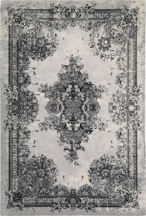 Agnella agnus meri graphite Grey Living Room Moroccan Rug.