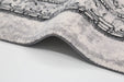 Agnella agnus meri graphite Grey Living Room Moroccan Rug.