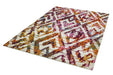 Asiatic amelie am01 diamond Multicoloured, Pink Living Room  Rug.