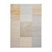 Think Rugs apollo 2681 grey gold Grey, Yellow Living Room  Rug.