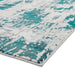Think Rugs apollo gr579 grey green Green, Grey Living Room  Rug.