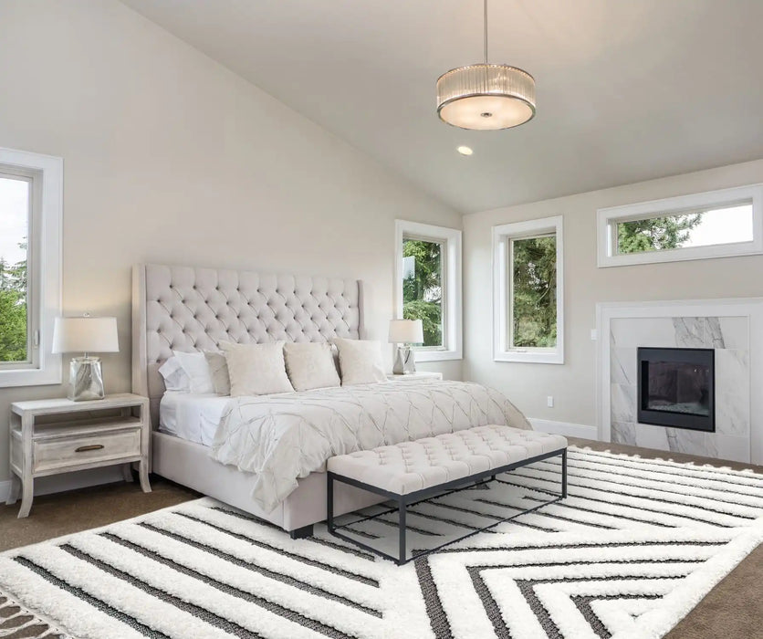 Asiatic ariana ar06 shard Grey, Ivory Living Room  Rug.