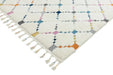 Asiatic ariana ar08 criss cross Ivory, Multicoloured Living Room  Rug.
