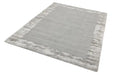 Asiatic ascot silver Grey Living Room Wool Rug.
