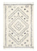 Think Rugs aspen 1537 ivory grey Grey, Ivory Living Room Shaggy Rug.