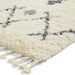 Think Rugs aspen 1799 ivory grey Grey, Ivory Living Room Shaggy Rug.