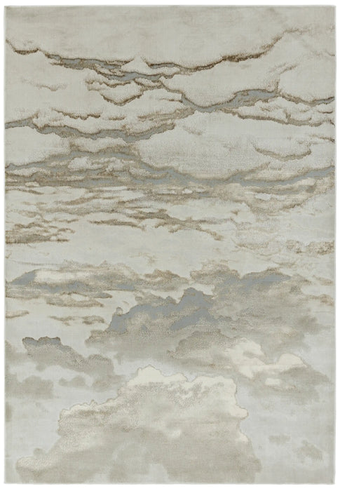 Asiatic aurora au17 linea Ivory Living Room  Rug.