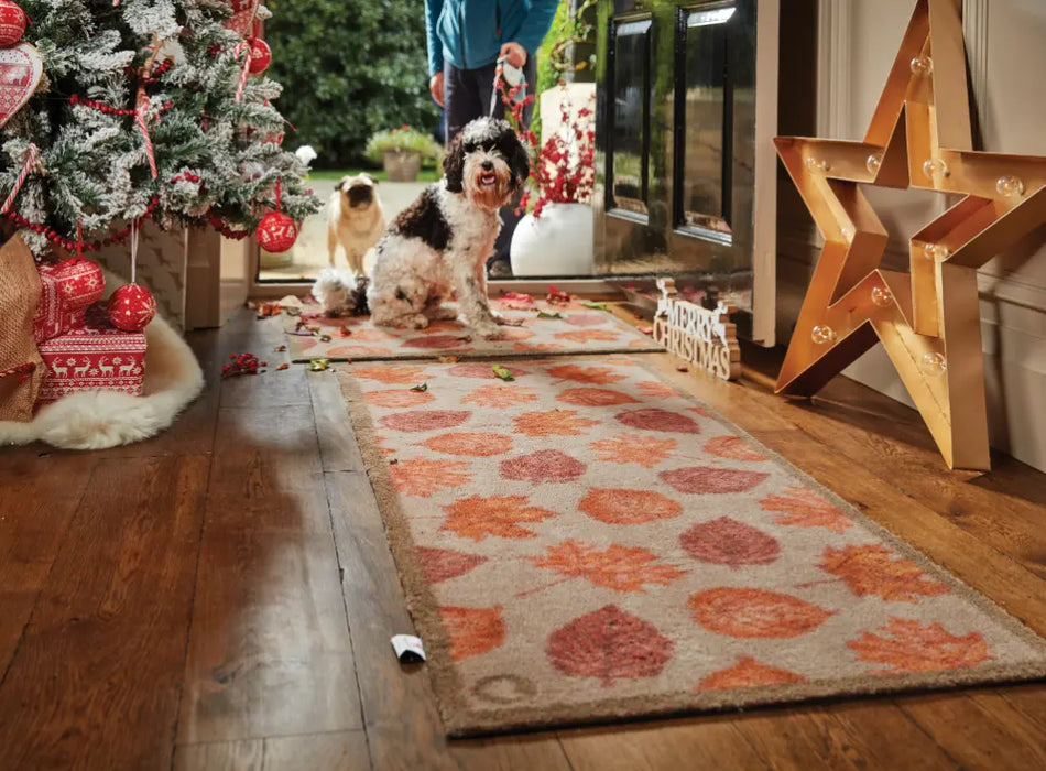 Patterned Hug Rug Autumn Leaves