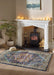 Origins grenada emerald Green, Multicoloured Living Room  Rug.