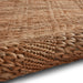 Think Rugs bazar jute 17965 natural Brown Living Room  Rug.