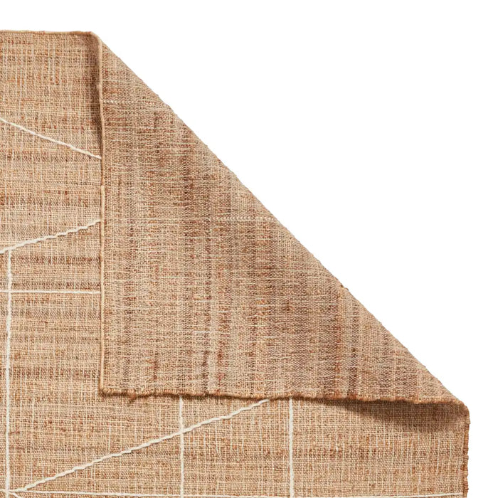 Think Rugs bazar jute 24875 natural Brown Living Room  Rug.