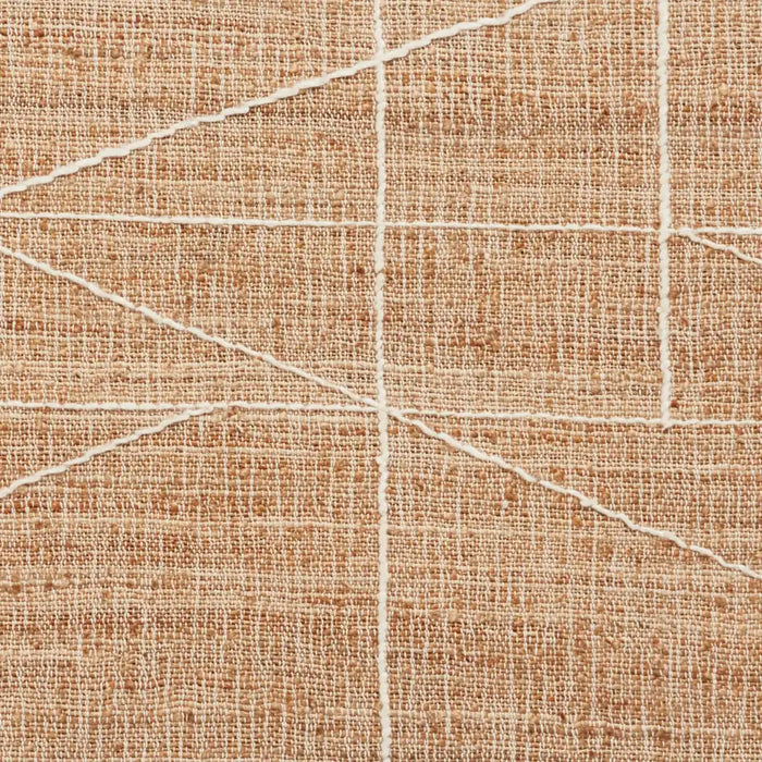Think Rugs bazar jute 24875 natural Brown Living Room  Rug.