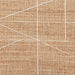 Think Rugs bazar jute 24875 natural Brown Living Room  Rug.