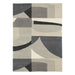 Harlequin harlequin bodega stone 040504 Grey, Multicoloured Living Room Wool Rug.