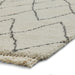 Think Rugs boho 8280 cream grey Grey, Ivory, Cream Living Room Geometric Rug.