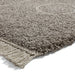 Think Rugs boho a474 grey cream Grey, Cream Living Room Geometric Rug.