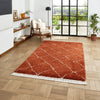Boho 5413 Rust Berber Rug