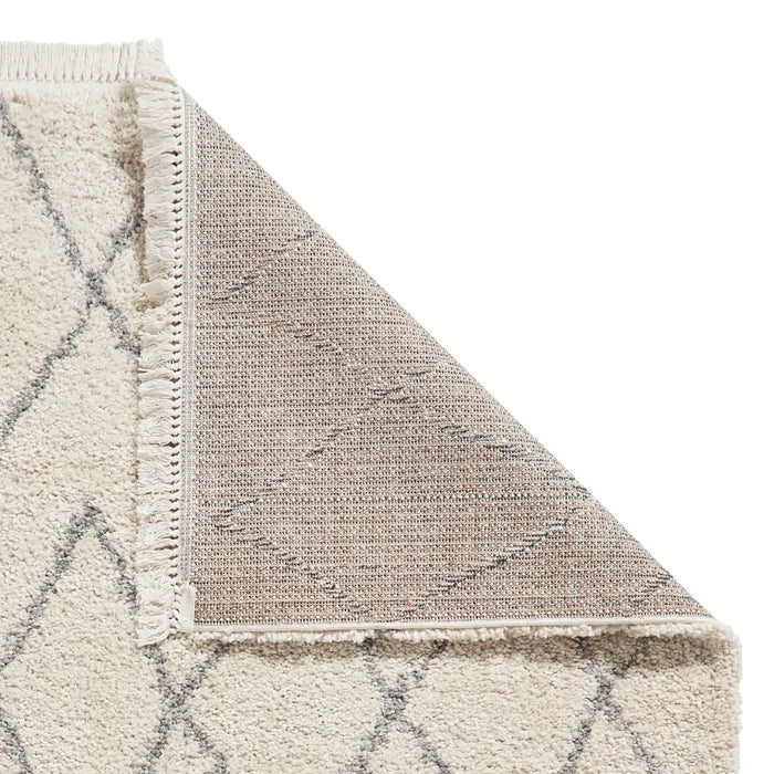 Boho 8280 Cream/Grey Berber Rug